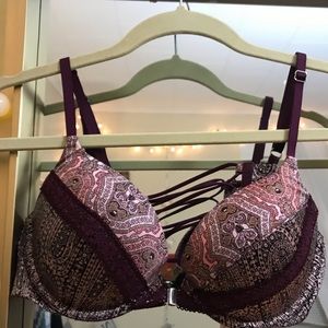 Paisley and lace Victoria’s Secret bra